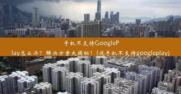 手机不支持GooglePlay怎么办？解决方案大揭秘！(说手机不支持googleplay)