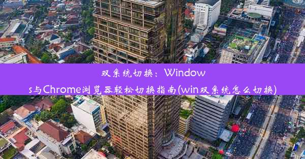 双系统切换：Windows与Chrome浏览器轻松切换指南(win双系统怎么切换)