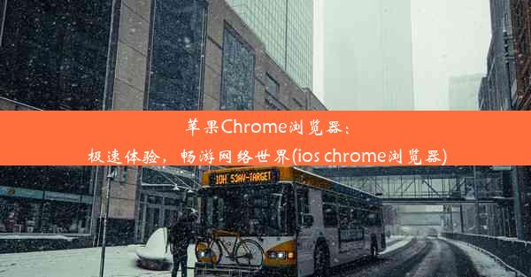 苹果Chrome浏览器：极速体验，畅游网络世界(ios chrome浏览器)