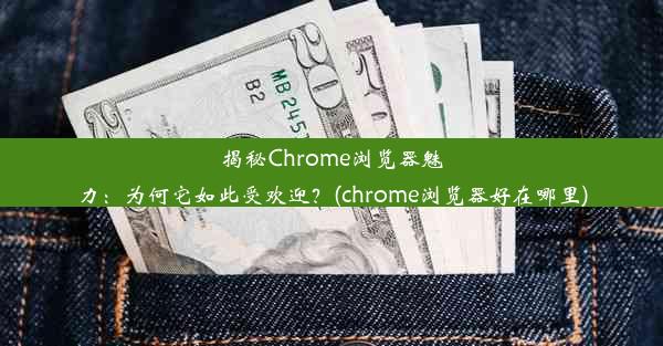 揭秘Chrome浏览器魅力：为何它如此受欢迎？(chrome浏览器好在哪里)