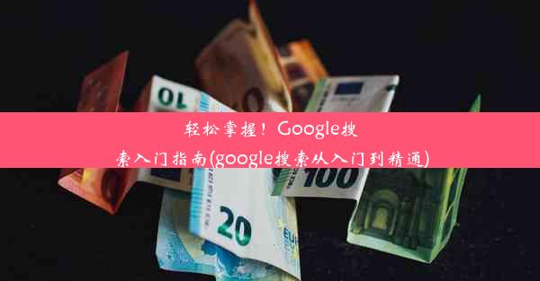 轻松掌握！Google搜索入门指南(google搜索从入门到精通)