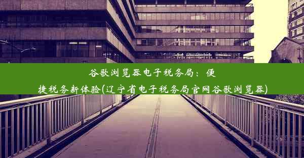 谷歌浏览器电子税务局：便捷税务新体验(辽宁省电子税务局官网谷歌浏览器)