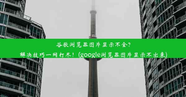 谷歌浏览器图片显示不全？解决技巧一网打尽！(google浏览器图片显示不出来)