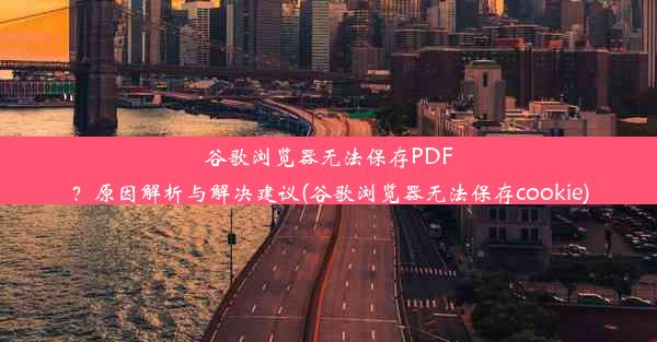 谷歌浏览器无法保存PDF？原因解析与解决建议(谷歌浏览器无法保存cookie)