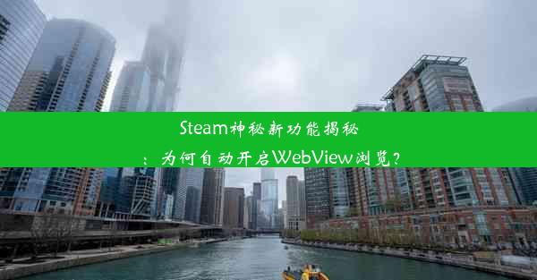 Steam神秘新功能揭秘：为何自动开启WebView浏览？