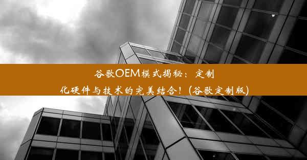 谷歌OEM模式揭秘：定制化硬件与技术的完美结合！(谷歌定制版)