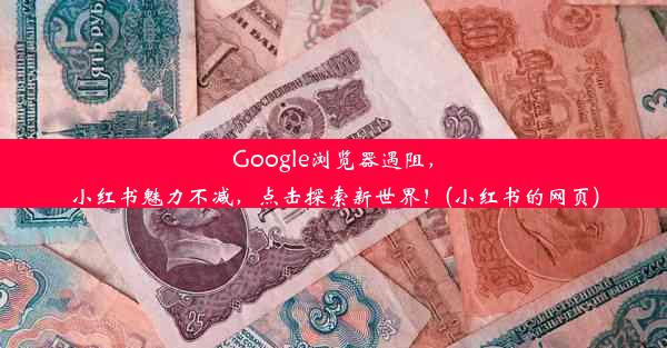 Google浏览器遇阻，小红书魅力不减，点击探索新世界！(小红书的网页)