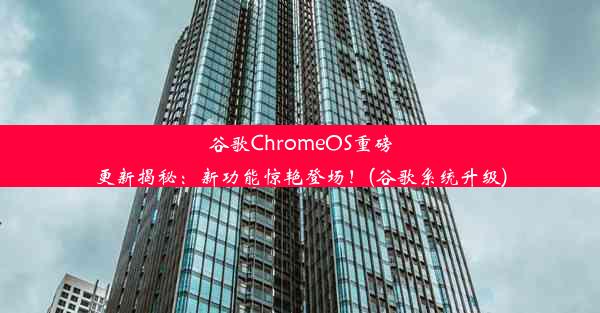 谷歌ChromeOS重磅更新揭秘：新功能惊艳登场！(谷歌系统升级)