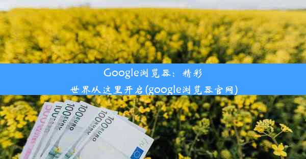 Google浏览器：精彩世界从这里开启(google浏览器官网)