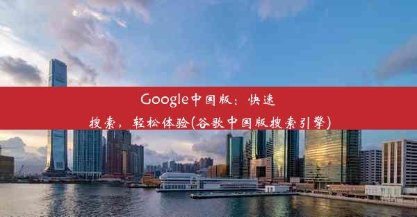 Google中国版：快速搜索，轻松体验(谷歌中国版搜索引擎)