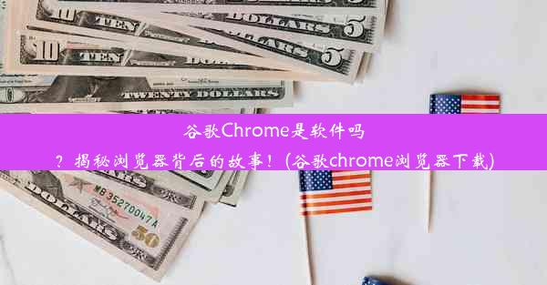 谷歌Chrome是软件吗？揭秘浏览器背后的故事！(谷歌chrome浏览器下载)