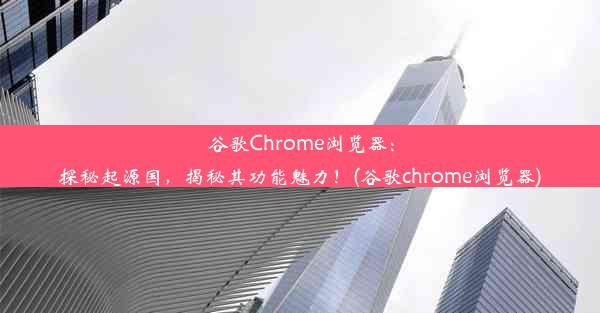 谷歌Chrome浏览器：探秘起源国，揭秘其功能魅力！(谷歌chrome浏览器)